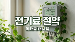 한전 에너지캐시백 신청, 조회 방법: 최대 12만원 전기요금 절약 꿀팁!