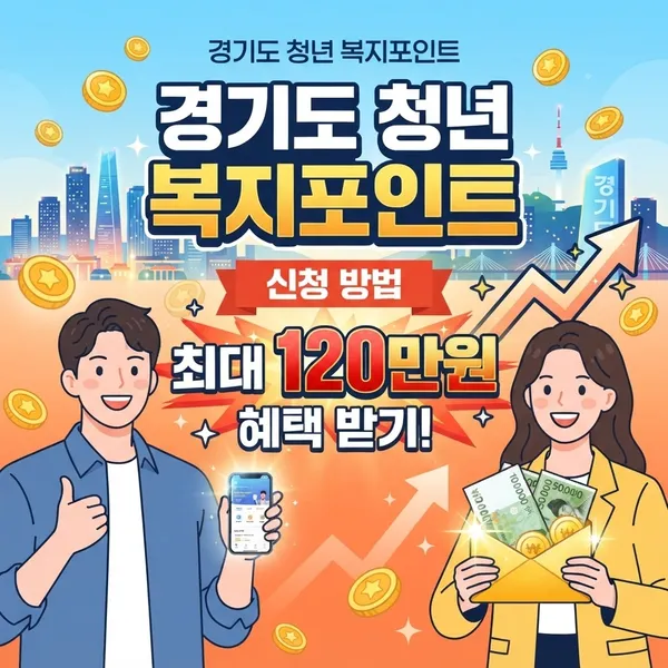 경기도 청년 복지포인트 신청방법